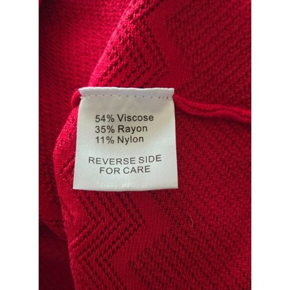 Alexia Admor short sleeve dress midi red size 2X - Picture 7 of 8